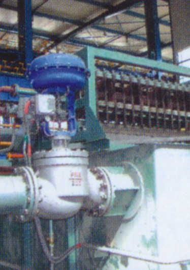 應用于冶金的氣動調節閥